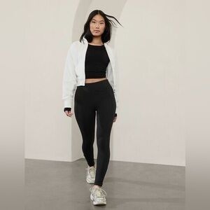 Athleta Delancey Skyline High Rise Legging in Black Size Medium